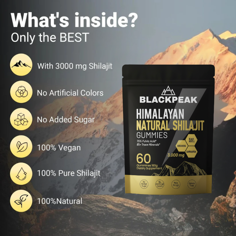 Himalayan Shilajit+ Gummies